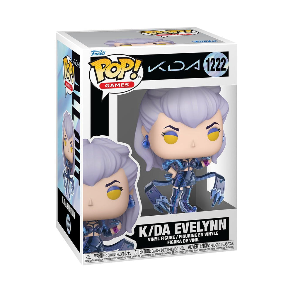 Funko Pop! Games: League of Legends - K/DA Evelynn - Figura de vinilo coleccionable - Idea de regalo - Producto oficial - Juguetes para niños y adultos - Fans de los videojuegos - Figura modelo para coleccionistas