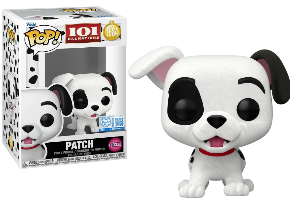 Funko Pop! Disney: 101 Dalmatians - Patch 1684 (Flocked)