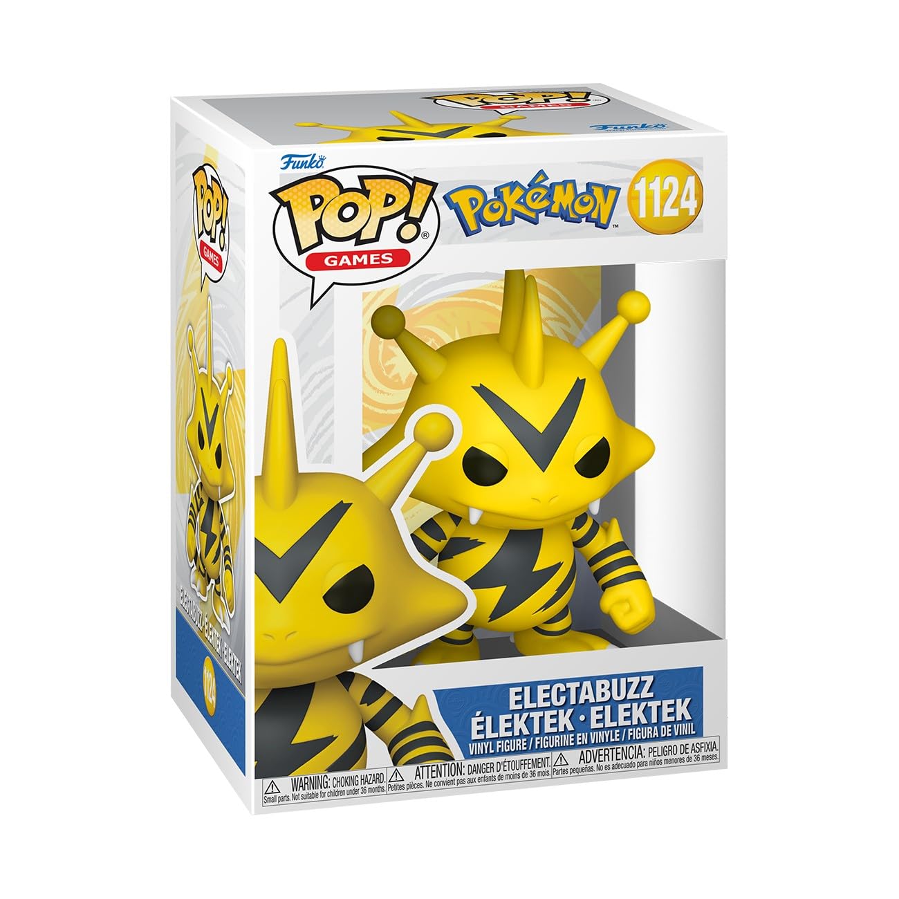 Funko Pop! Games: Pokemon - Electabuzz - Collectable Vinyl Figure - Gift Idea - Official Merchandise - Toys for Kids &amp Adults - Video Games Fans - Model Figure for Collectors and Display