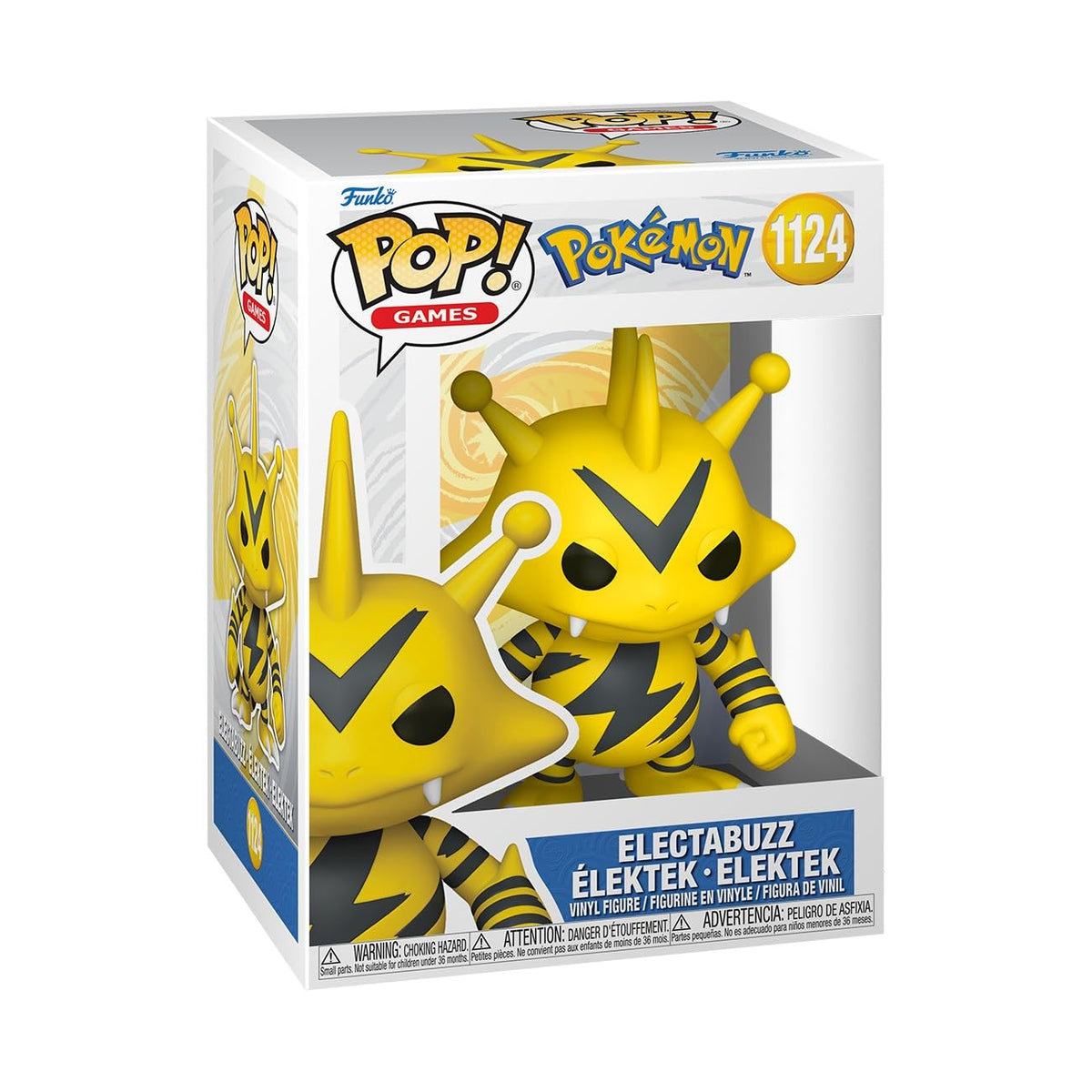 Funko Pop! Games: Pokemon - Electabuzz - Collectable Vinyl Figure - Gift Idea - Official Merchandise - Toys for Kids &amp Adults - Video Games Fans - Model Figure for Collectors and Display