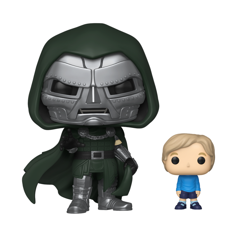 PREVENTA Funko Pop! Marvel - Avengers: Doomsday - Doctor Doom with Franklin (1)