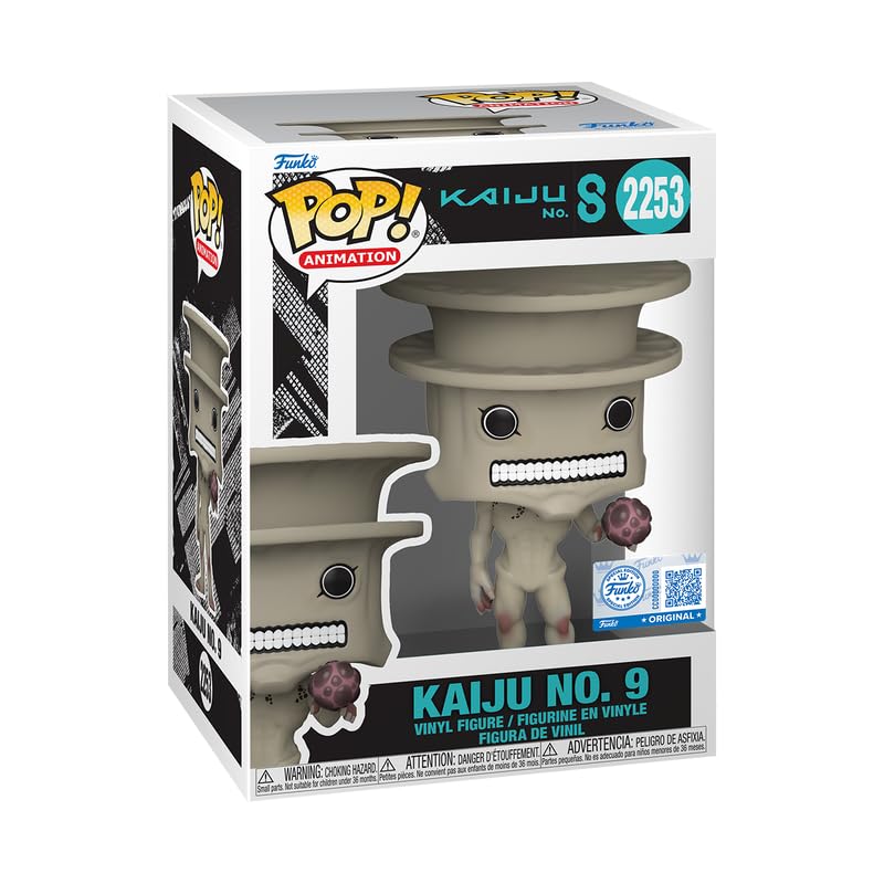 Funky POP! Animation Kaiju No. 9 - Figura de vinilo, exclusiva coleccionable con autenticación, n.º 2253, 4.2 pulgadas
