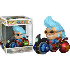 One Piece | Franky with Black Rhino FR-U 4 Pop! Rides Vinyl