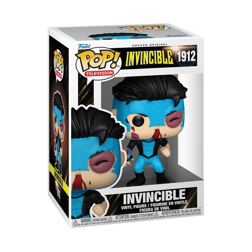 Funko Pop! TV: Invincible - Invincible - Figura de vinilo coleccionable - Idea de regalo - Producto oficial - Juguetes para niños y adultos - Fans de superhéroes - Figura modelo para coleccionistas