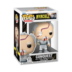 Funko Pop! TV: Invincible - Conquest - 1/6 probabilidades para variante de persecución rara - Figura de vinilo coleccionable - Idea de regalo - Producto oficial - Juguetes para niños y adultos - Fans
