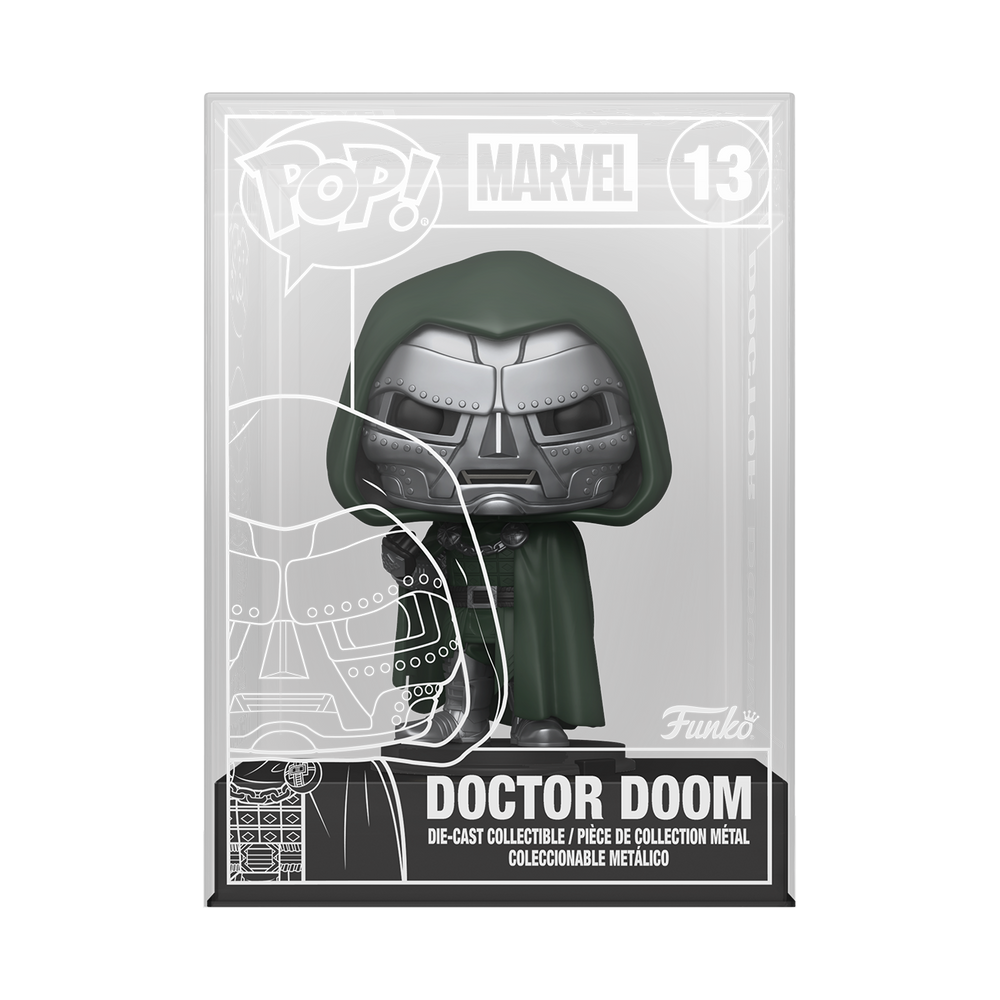 PREVENTA Funko Pop! Marvel - Avengers: Doomsday - Doctor Doom (Metallic) (1)